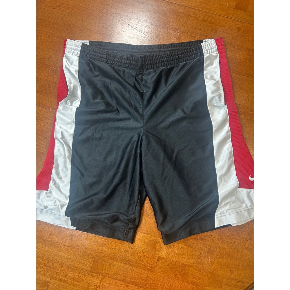 Vintage Nike Basketball Shorts Mens Large Silky Shimmer Dazzle Side Panels